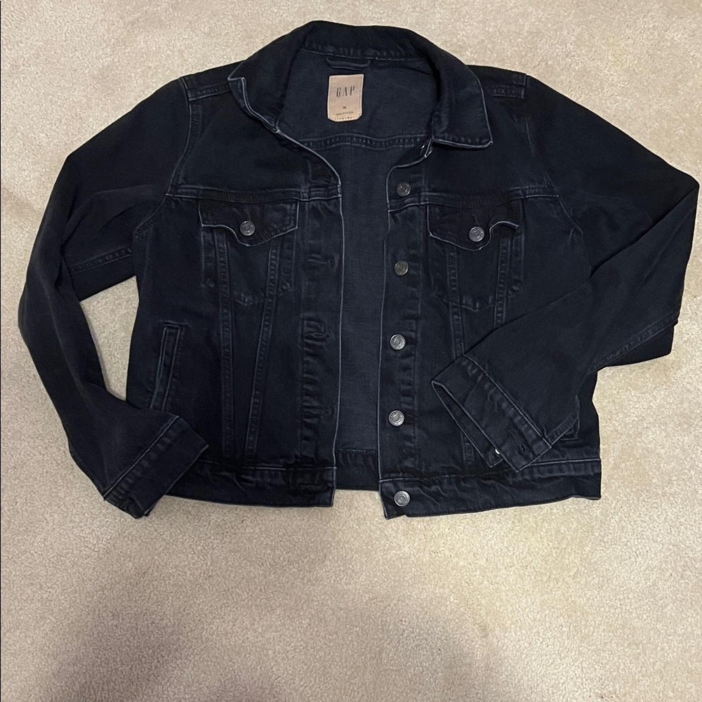 GAP Charcoal Denim Jacket